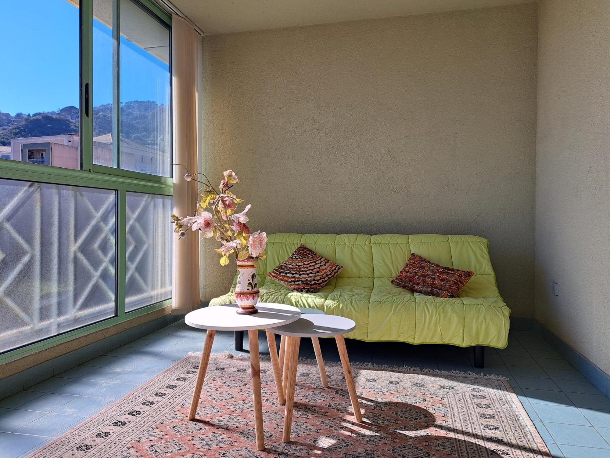 Grand T2 Proche Centre Ville, Vue Mer Et Montagne Bastia  Exterior foto